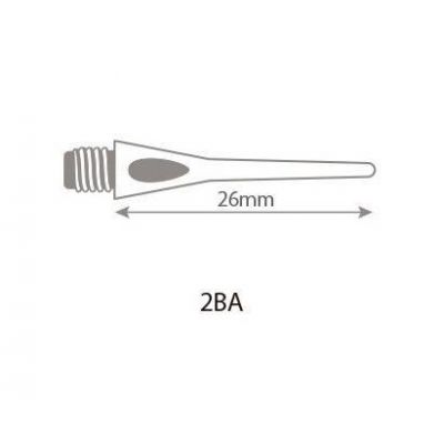 2. Softip Harrows Ersatz-Dimple-Dartspitzen, 1000 Stück