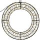 2. DEKORATIVER LED-RING 720 LEDS 50 CM SCHWARZ