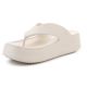 3. CROCS GATAWAY PLATFORM FLIP STUCCO 209410-160