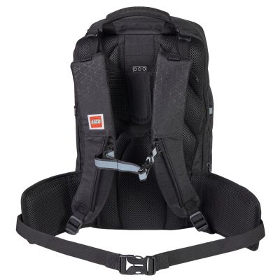 3. LEGO Bricks Petersen Schulrucksack 20209-2511 Schwarz Einheitsgröße
