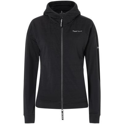 2. Damenjacke SUPER.NATURAL W WARM UP ALOOF DWR JACKET, schwarz
