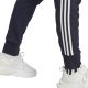 5. adidas Essentials French Terry Tapered Cuff 3-Streifen M IC9406 Hose