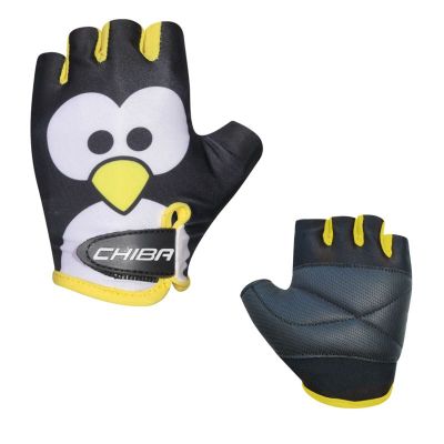 CHIBA COOL KIDS Handschuhe, schwarz, Pinguin, XS