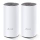 TP-Link Deco E4 (2er-Pack) Dualband (2,4 GHz/5 GHz) Wi-Fi 5 (802.11ac) Weiß, Grau, Innenbereich