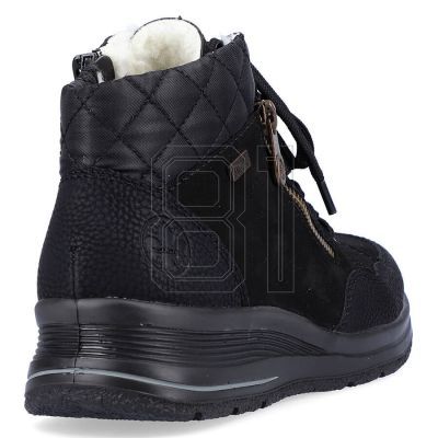 11. Rieker W RKR567 Wasserdichte, isolierte Lederstiefeletten