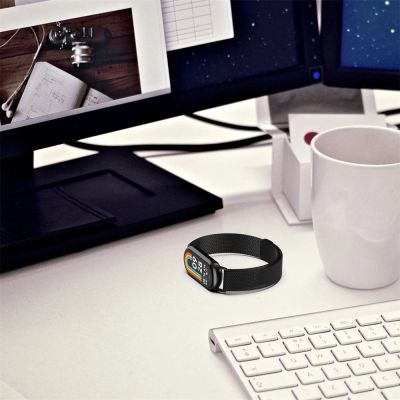 5. Tech-Protect MilaneseBand Armband für Xiaomi Smart Band 8 / 8 NFC – Schwarz