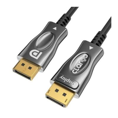 4. CLAROC-DP-14-30M Optisches Kabel von Claroc, DisplayPort 1.4 AOC, 8K, 30 m