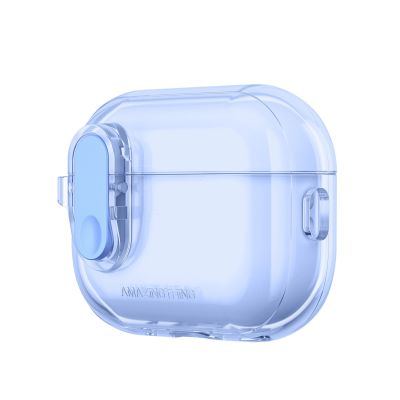 3. AmazingThing Minimal Case für AirPods Pro 2, Silikonhülle, Marineblau