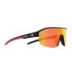 Red Bull Spect Dundee Radbrille – schwarz/braun/rot verspiegelt, Kategorie 3