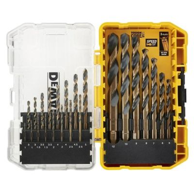 5. DeWalt DT70729-QZ HSS-G Metallbohrer-Set - 23-teilig.
