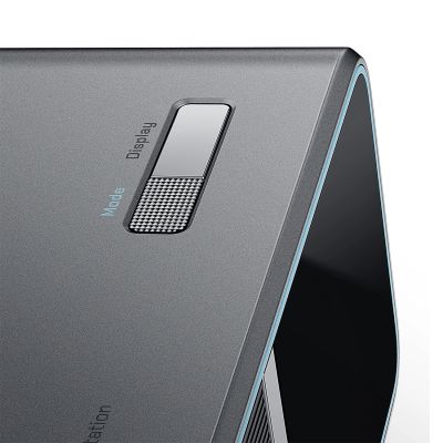 3. Cuktech TA3005U 300W 5-in-1 Ladestation mit Digitalanzeige – Silber