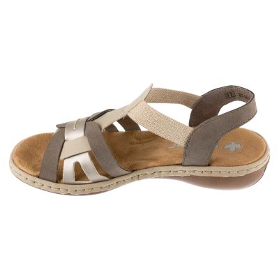2. Rieker Sandalen 65918-64 Beige 36