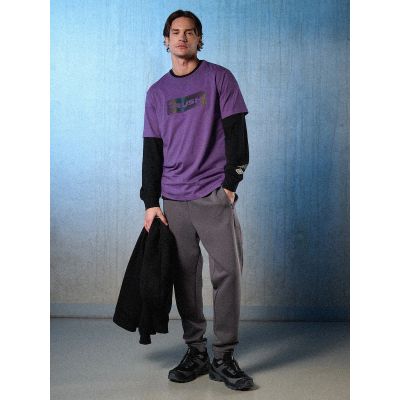 6. Herren-T-Shirt mit Aufdruck, regulär, Größe 4F 4FRSS26TTSHM3659-50S