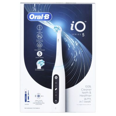 10. Elektrische Zahnbürste Braun Oral-B iO5 Quite White