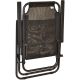 16. Campingstuhl mit Armlehnen 61x66x65-108cm, faltbar, schwarz, Enero Camp