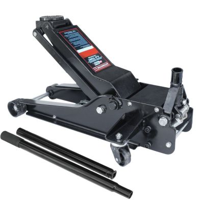AWTOOLS Hydraulikheber „Frog“ 4 Tonnen 90–550 mm Doppelkolben Flachprofil