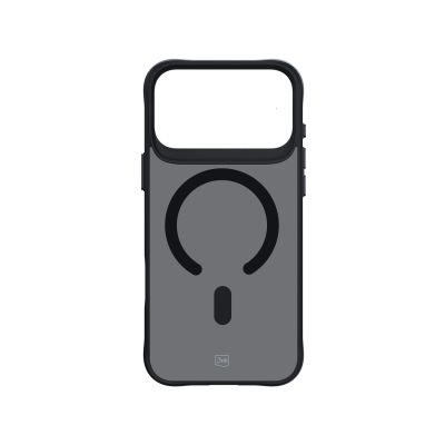 2. 3mk Smoke MagCase für iPhone 17 Pro - Schwarz Halbtransparent