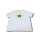Wood Wood Ace T-Shirt Weiß/Grüner Aufdruck - 10135701-2222-18