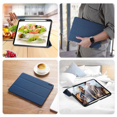10. Dux Ducis Domo Hülle mit Klappe und Smart Sleep für Xiaomi Pad 6 / 6 Pro – Blau