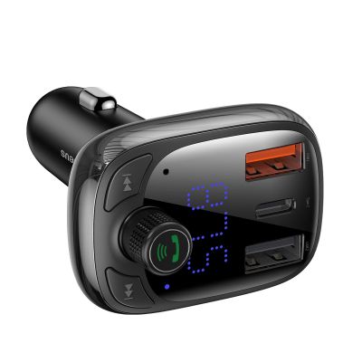 3. Bluetooth-Sender / Autoladegerät Baseus S-13 (Overseas Edition) – Schwarz