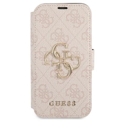 2. Guess GUBKP13X4GMGPI iPhone 13 Pro Max 6,7" rosa/rosa Buch 4G Big Metal Logo
