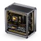 32. Jonsbo X400 PC-Gehäuse, Midi-Tower, ATX, gehärtetes Glas – grau