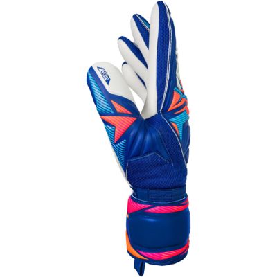 4. Reusch Attrakt Grip Torwarthandschuhe blau 5670815 4126