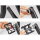 3. Rockbros K3462F-BK Abnehmbare Schnellspann-Fahrradpedale – Schwarz