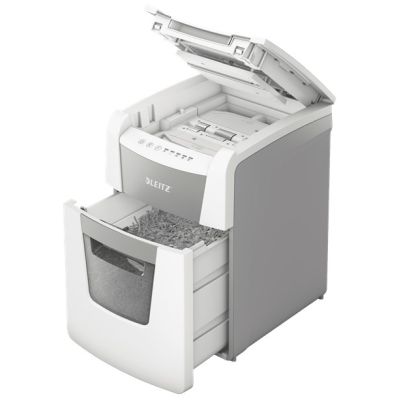 10. Leitz IQ AutoFeed 100 Aktenvernichter, P4, 100 Blatt, 34 l Behälter