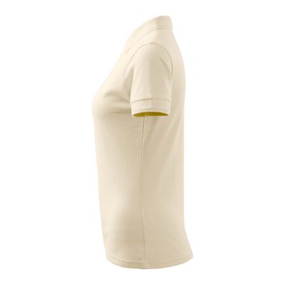 3. Damen-Piqué-Poloshirt (Mandel)