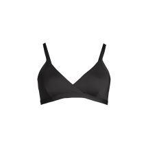 CASALL Overlap Bikini-Oberteil Schwarz