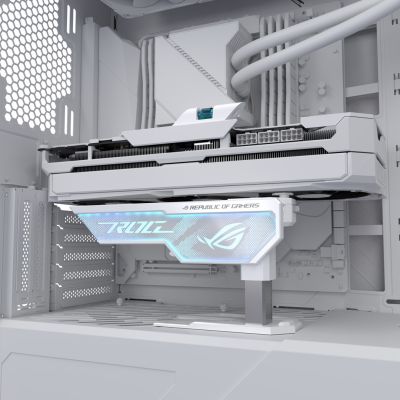 7. ASUS XH01 ROG HERCULX WEISS Kartenhalter