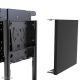 10. TV-Bodenständer-Set 37-70" NS-M1250BLACK NEWSTAR
