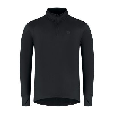 Rogelli ESSENTIAL Lauf-Sweatshirt, schwarz, Größe 3XL