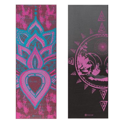 11. Gaiam „BE FREE“ doppelseitige Yogamatte 6 mm 62031