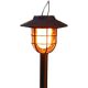 11. Solarlampe mit Flammeneffekt, 2-in-1, 6 SMD-LEDs