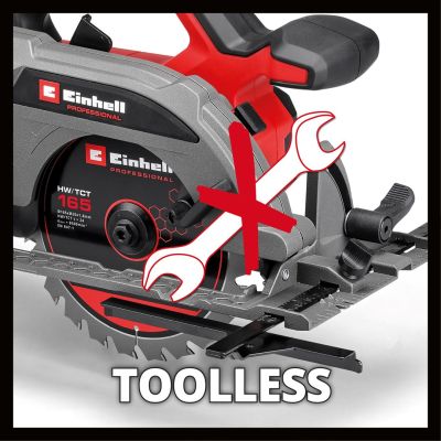 5. Kreissäge 18V TP-CS 18/165 LI BL-SOLO 4331225 EINHELL