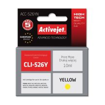 Activejet ACC-526YN Tinte (Ersatz für Canon CLI-526Y; Supreme; 10 ml; gelb)