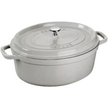 STAUB LA COCOTTE Ovaler Gusseisentopf 3,2 ltr, Trüffel