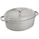 STAUB LA COCOTTE Ovaler Gusseisentopf 3,2 ltr, Trüffel