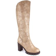 M. Daszyński Stiefel mit Blockabsatz W SAN29B SA218-4