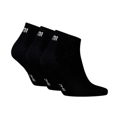 2. Puma Sneaker Socken, 3er-Pack, Schwarz 938624 06