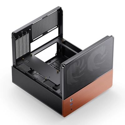 12. Jonsbo V12 PC-Gehäuse, Mini-Tower, Micro-ATX – schwarz