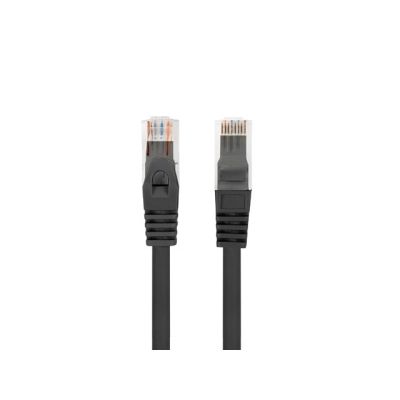 LANBERG PATCHKABEL KAT.6 UTP LSZH CU 0,25 M SCHWARZ FLUKE PASSED