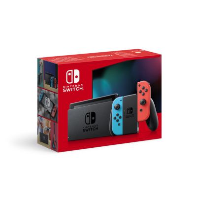 27. Nintendo Switch Tragbare Spielkonsole 15,8 cm (6,2 Zoll) 32 GB Touchscreen WLAN Blau, Grau, Rot