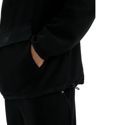 6. Herren-Fleece-Sweatshirt 4F M427 Tiefschwarz 4FWAW25TFLEM427 20S