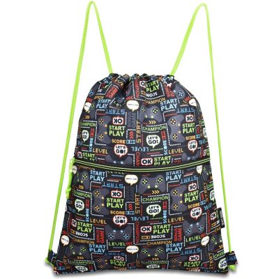 PREMIUM-SCHULBEUTEL/-RUCKSACK MIT AUFDRUCK SEMI LINE