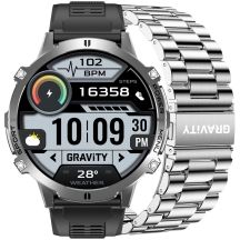 Smartwatch Gravity Graphitarmband + Armband GT42-3