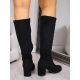 3. Schwarze Sergio Leone Damen-Stiefel mit hohem Absatz