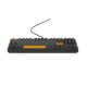 6. GENESIS Thor 230 TKL Gaming-Tastatur USB + RF Wireless + Bluetooth QWERTY Schwarz, Grau, Orange